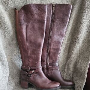 Marc Fisher Chocolate Heeled Boots